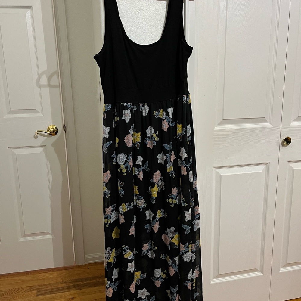 Torrid floral dress size 1